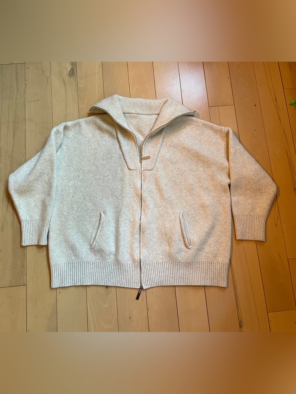 Commense Oversized Open Collar Cardigan - Size S